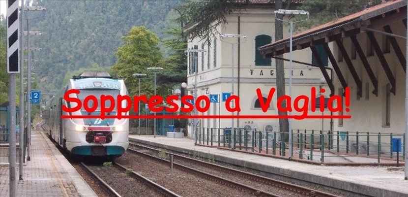 Anche oggi treno che di è fermato a Vaglia