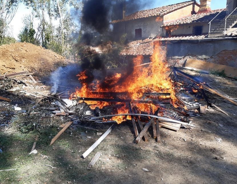 Rigbano abbruciamento