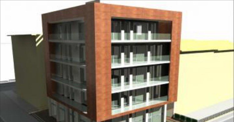 il rendering del progetto