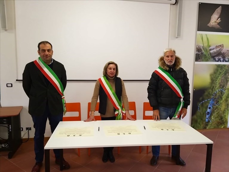 San Godenzo. Firmato il "patto di amicizia" con Portico e San Benedetto e Premilcuore