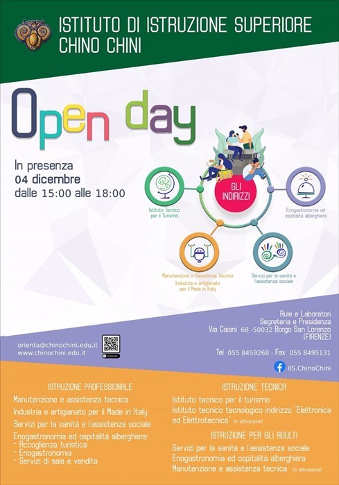 Locandina Open Day