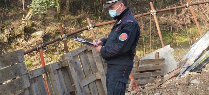 Carabinieri Forestali. Foto di repertorio