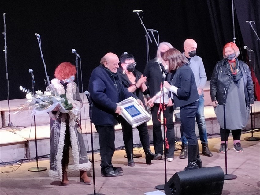 La premiazione a Vieri Chini e al Teatro Idea.