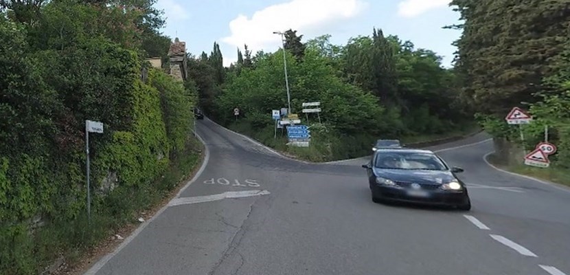 Il luogo dell'incidente