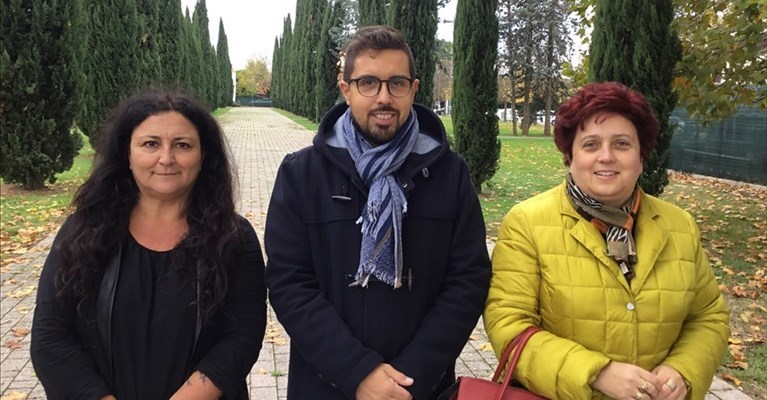 Paolo Gandola, consigliere metropolitano e Capogruppo di Forza Italia a Campi, Maria Serena Quercioli, capogruppo di Liberi di Cambiare e Vanessa Fiaschi, capogruppo della Lega