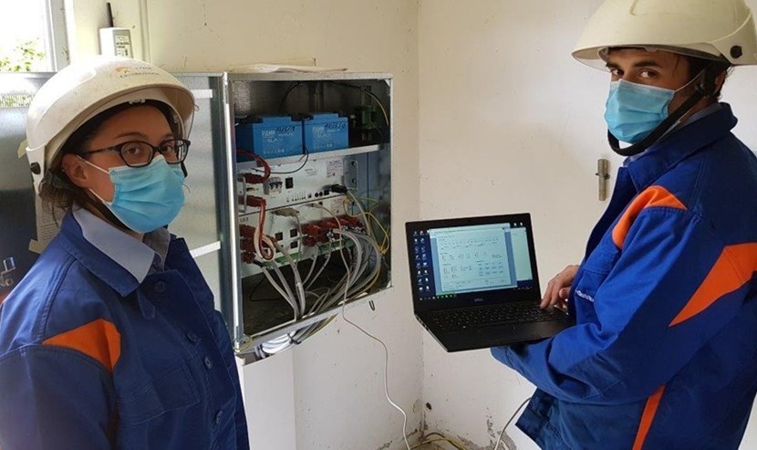 Tecnici Enel al lavoro