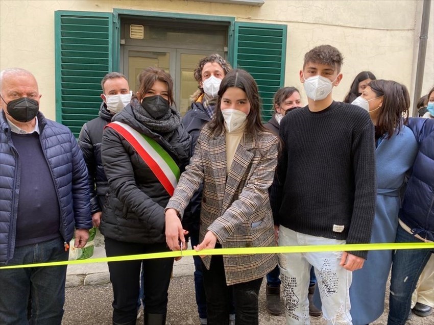 L'inaugurazione di oggi a Casaglia