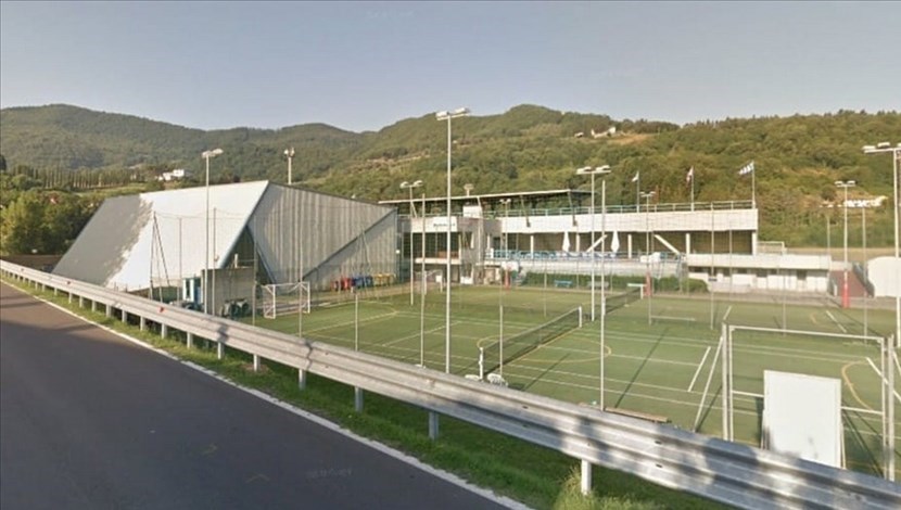 L'area degli impianti sportivi  Dicomano