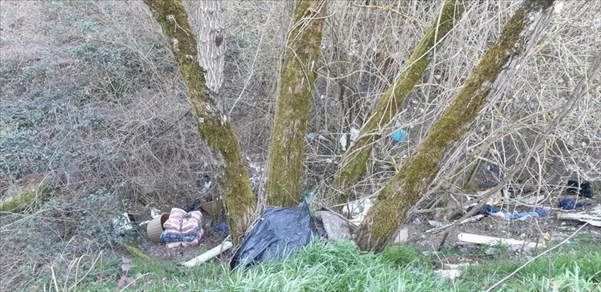 I rifiuti abbandonati