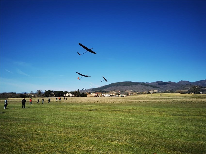 Gli aeromodelli a Scarperia