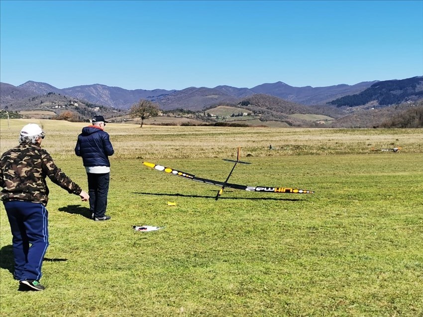 Gli aeromodelli a Scarperia