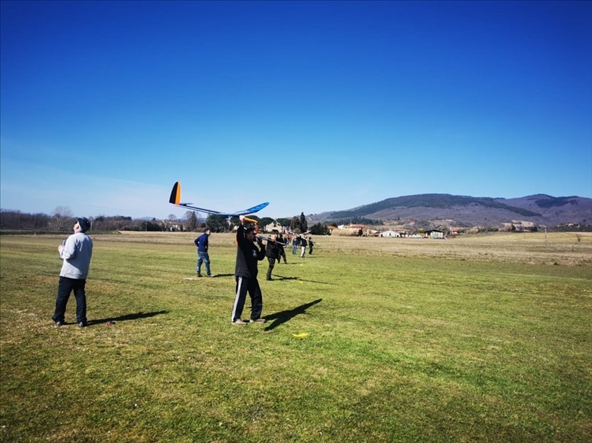 Gli aeromodelli a Scarperia