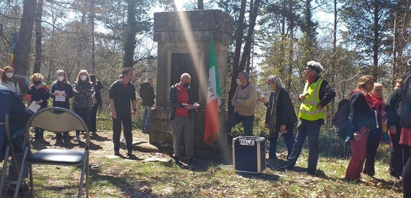 Un momento della celebrazione