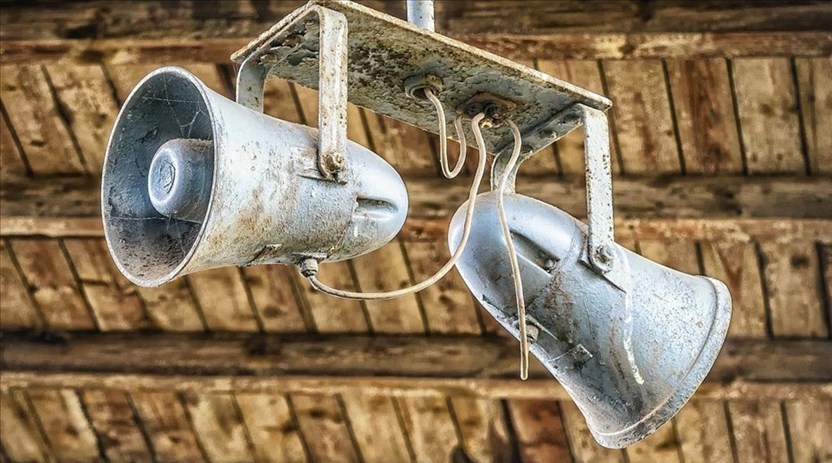 Sirena di allarme. Foto di repertorio