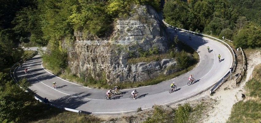 Gran fondo del Mugello. Sulla Sambuca