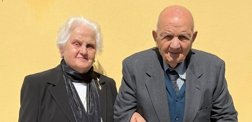 Da sinistra Lina e Piero