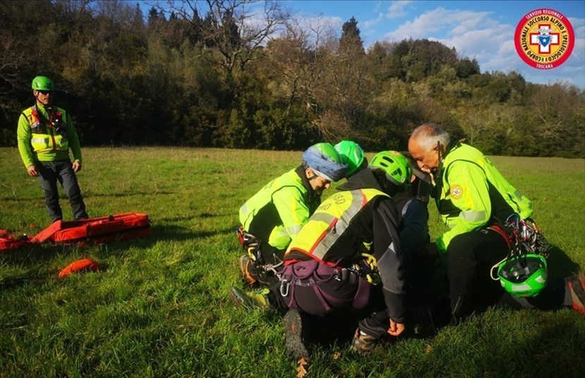 Soccorso Alpino. Foto di repertorio