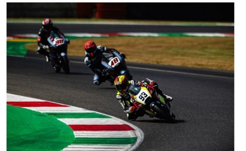 Guido Pini ieri al Mugello