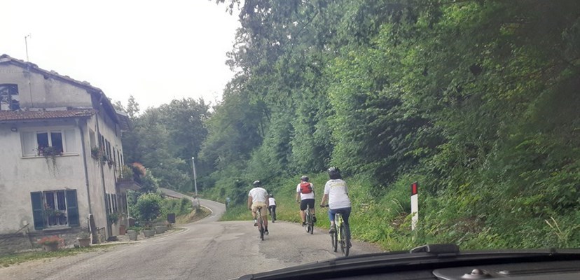 Un momento di Appennino Bike Tour