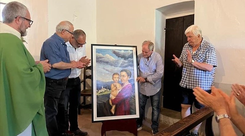 La presentazione del quadro