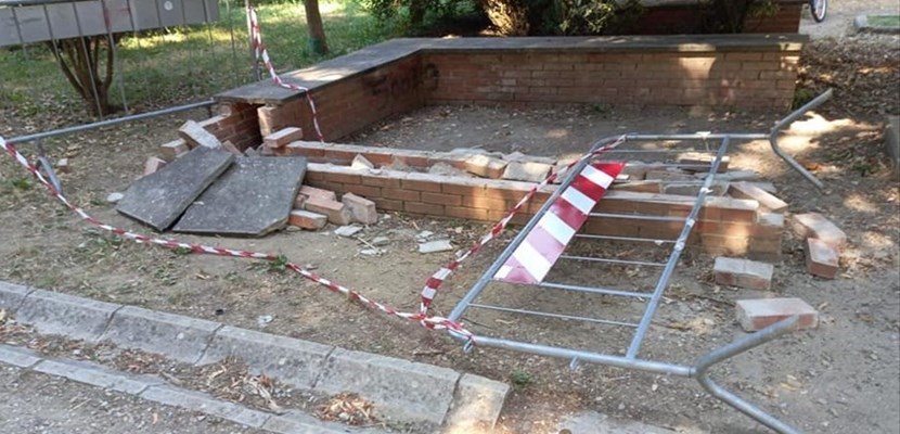 Atto vandalico a Vicchio