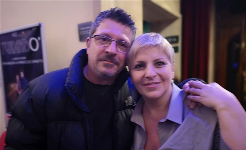 Daniela Morozzi con Massimiliano Miniati