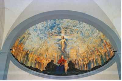 L'affresco di Massimo Buccioni a Dicomano