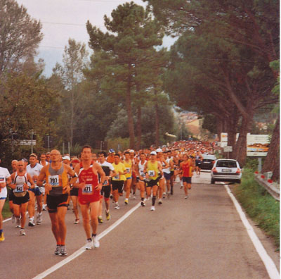 Il keniota Philemon Kipkering vince la 37ª Maratona del Mugello