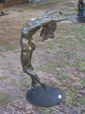 Le sculture dell'irlandese Paddy Campbell a Vicchio