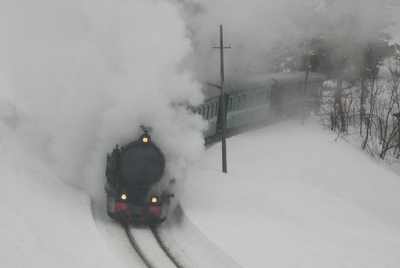 E' quasi Natale... a Marradi con il treno a vapore