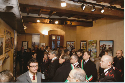 La mostra artistica sull'Arma dei Carabinieri nel Mugello