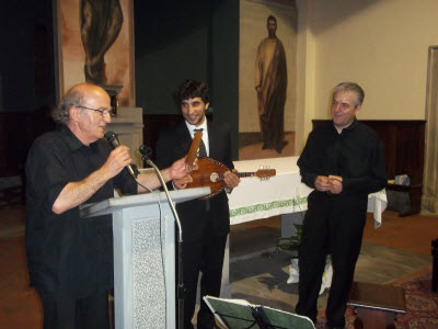 Mandolino e fisarmonica a Castagno D'Andrea : un successone