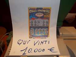 Borgo. Vince 10mila euro con un gratta e vinci da 5. La storia...