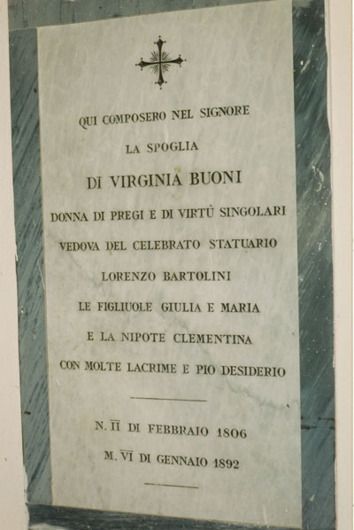 La 'mugellanità' di Lorenzo Bartolini, lo scultore del 'bello'.