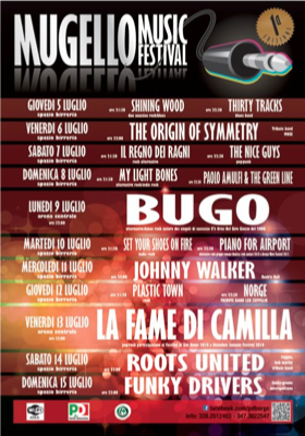 Mugello Music Festival: tanti concerti dal 5 al 15 Luglio. Fra i nomi presenti anche Bugo!