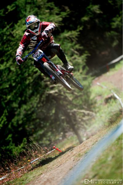 Edoardo Mascalchi, fotografo di OK!Mugello all'EUROPEAN DOWNHILL CUP.