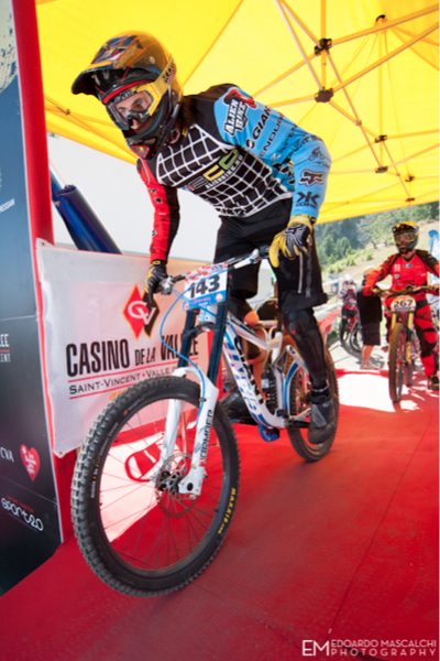 Edoardo Mascalchi, fotografo di OK!Mugello all'EUROPEAN DOWNHILL CUP.