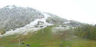 Mugello. Prima neve (debole) sui rilievi. Domani sera ancora maltempo