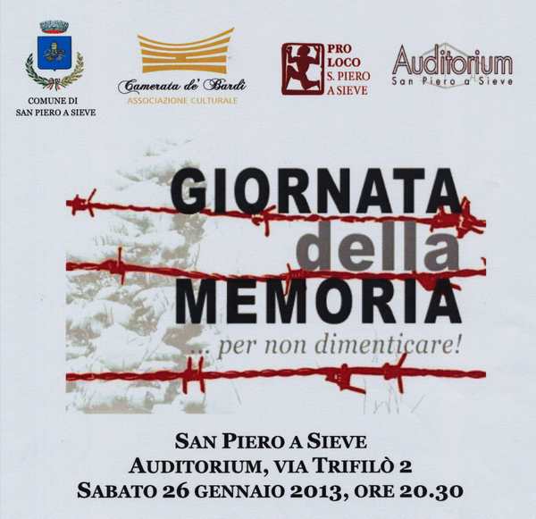 La Giornata della Memoria a San Piero. Info...