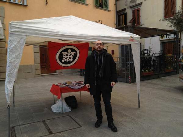 CasaPound in piazza a Borgo. Apriremo una sede in Mugello