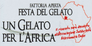 Un gelato per l’Africa. Sabato e domenica 'Festa del gelato'. Info