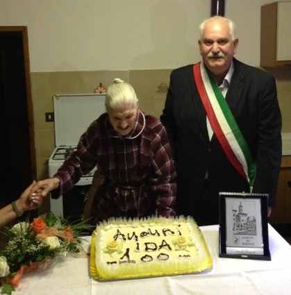 Marradi. Nuova centenaria, e in Alto Mugello si vive di più...