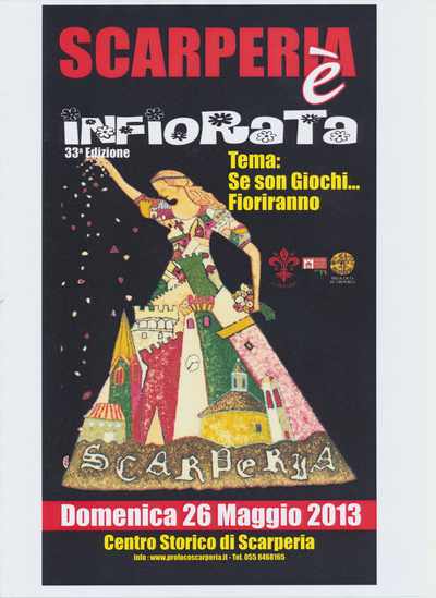 Scarperia. Domenica 26 c'è l'Infiorata. Info e storia...