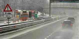 A1. Aggiornamento neve. E da stasera allerta meteo