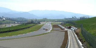 Mugello. Terminati i lavori di ampliamento alla curva del Correntaio