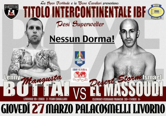 Boxe. Lenny Bottai dal Mugello al titolo intercontinentale