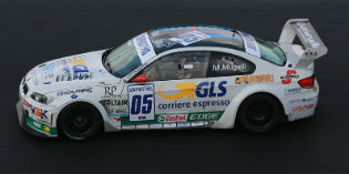 Max Mugelli in EuroV8 Series con la BMW del Team Dinamic