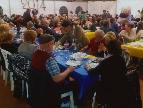 La Festa per la Corale Santa Cecilia 1909. Foto...