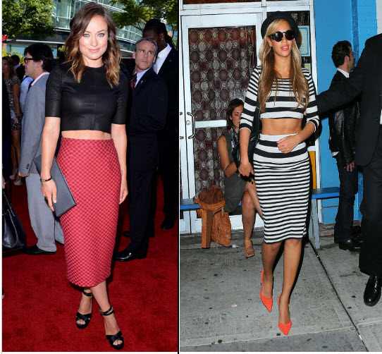 La moda su OK!Mugello. Pancia scoperta con il crop top