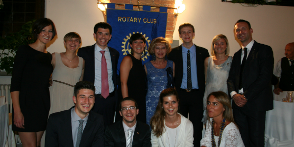 Rotary Club Mugello. Passaggio delle consegne a Monica Manfriani